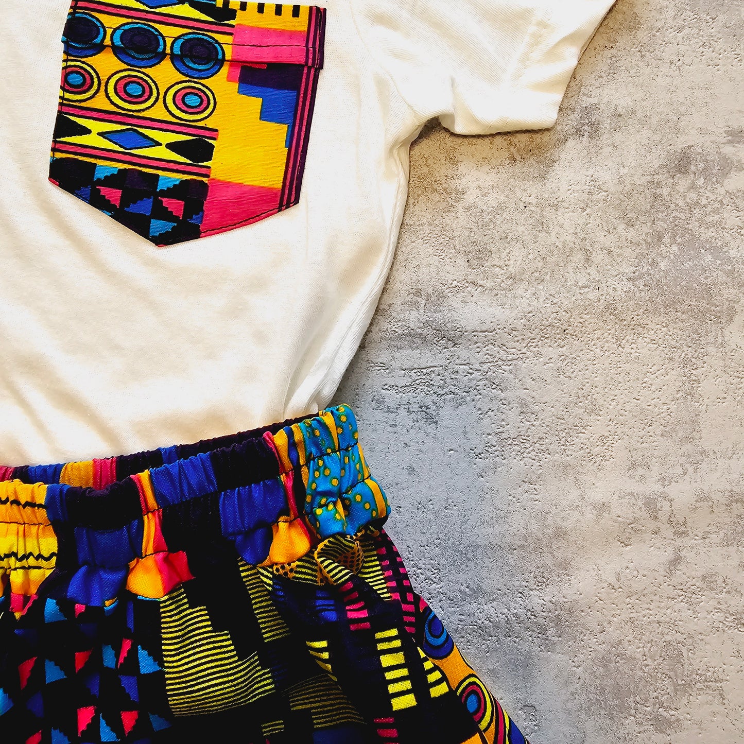 Matching T-shirt and Circle Skirt Set for Kids