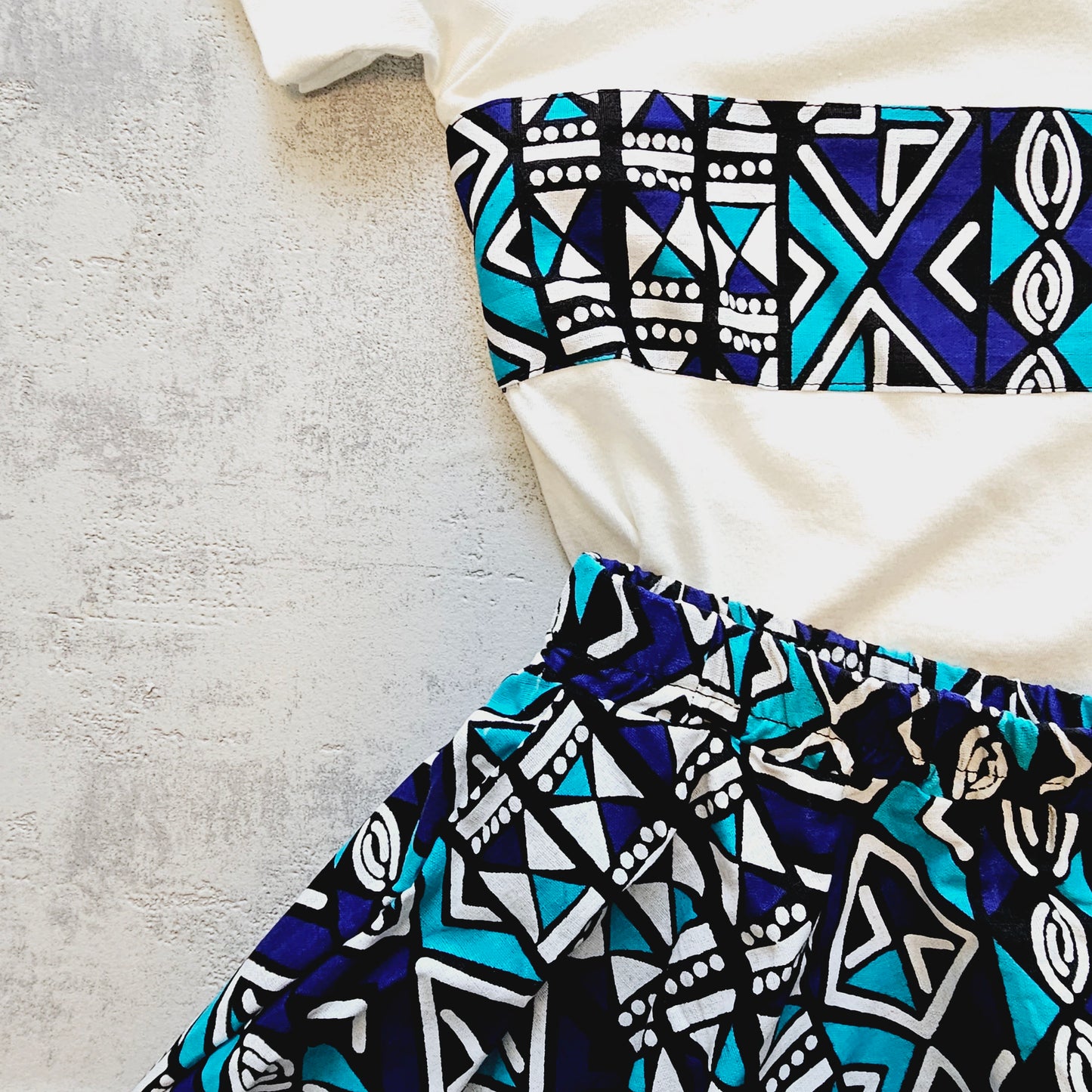 Matching T-shirt and Circle Skirt Set for Kids