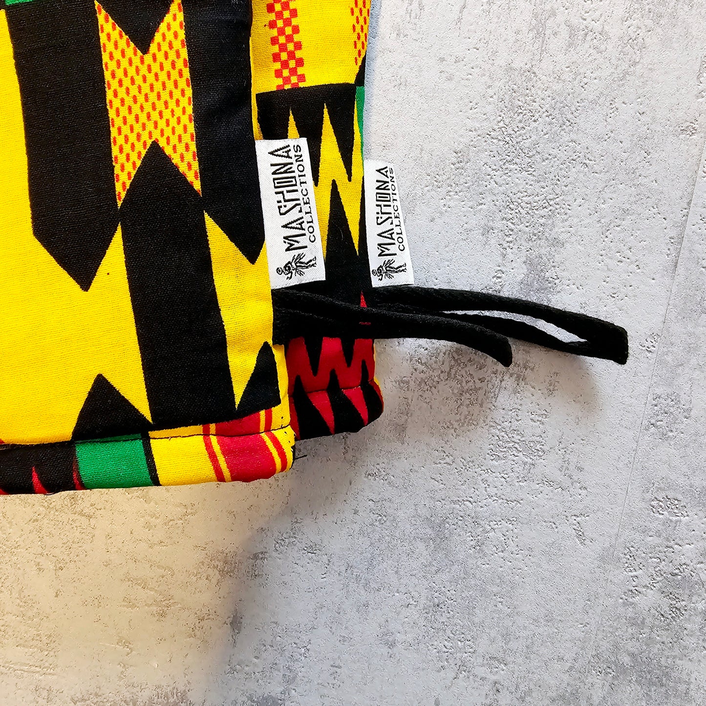 Set of 2 Oven Gloves | African Print 100% Cotton Fabric