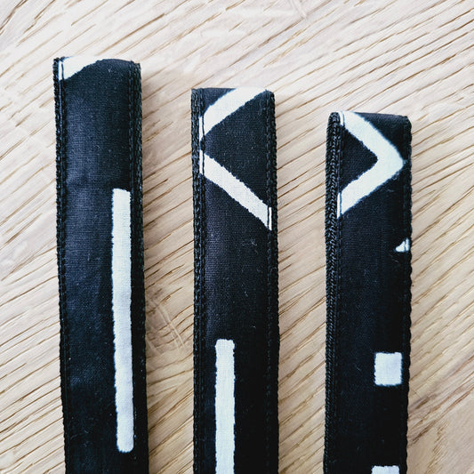 Set of 3 African Print Key Fobs | Wristlet | Key Holder