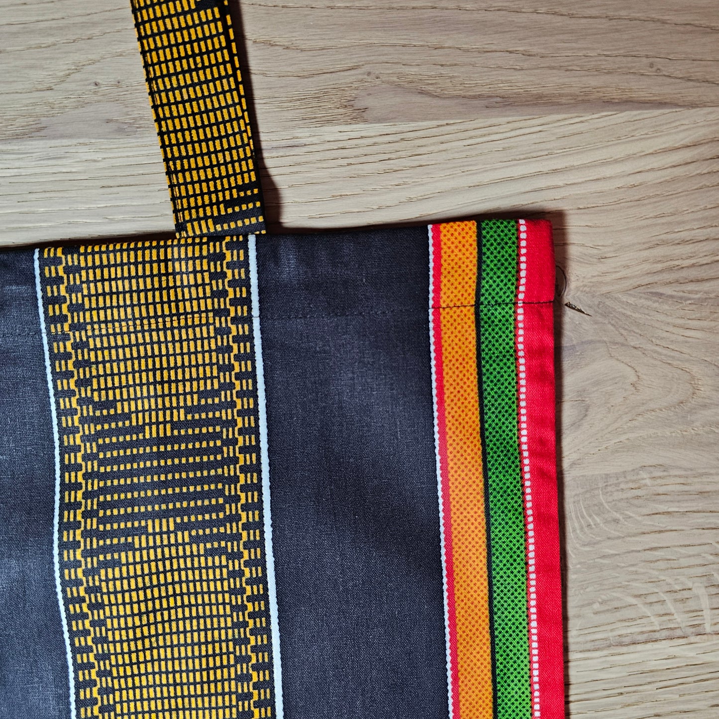 Handmade Tote Bag African Print | Beach Bag | Shopping Bag