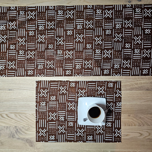 Set of 4 | 8 Placemats | 32cmx42cm | 100% Cotton Placemats