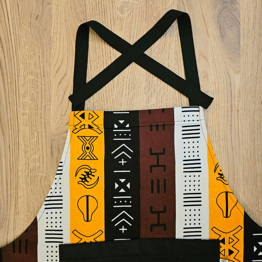 Schort met Afrikaanse tribale etnische print