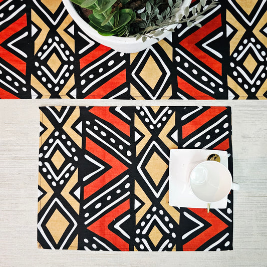 Set of 4 | 8 Placemats | 32cmx42cm | 100% Cotton Placemats.