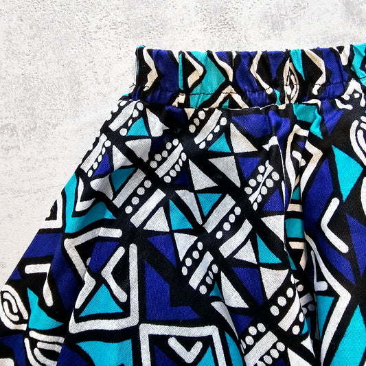 Toddler Circle Skirt | Ankara Skirt for Girls | Flowy Playful Skirt