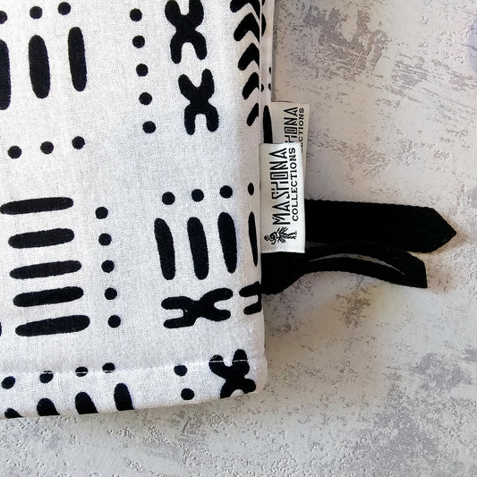 Set of 2 Oven Gloves | African Print 100% Cotton Fabric
