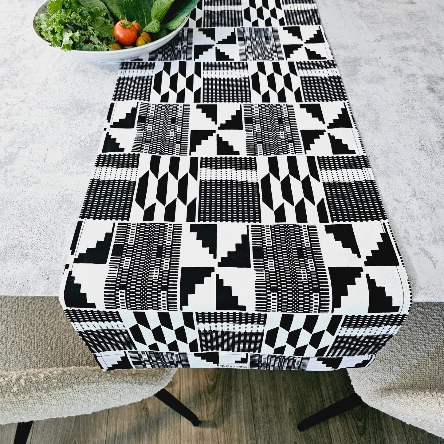 Table Runner 160x35cm | 180x35 | 200x35cm | 100% Cotton African Print Fabric