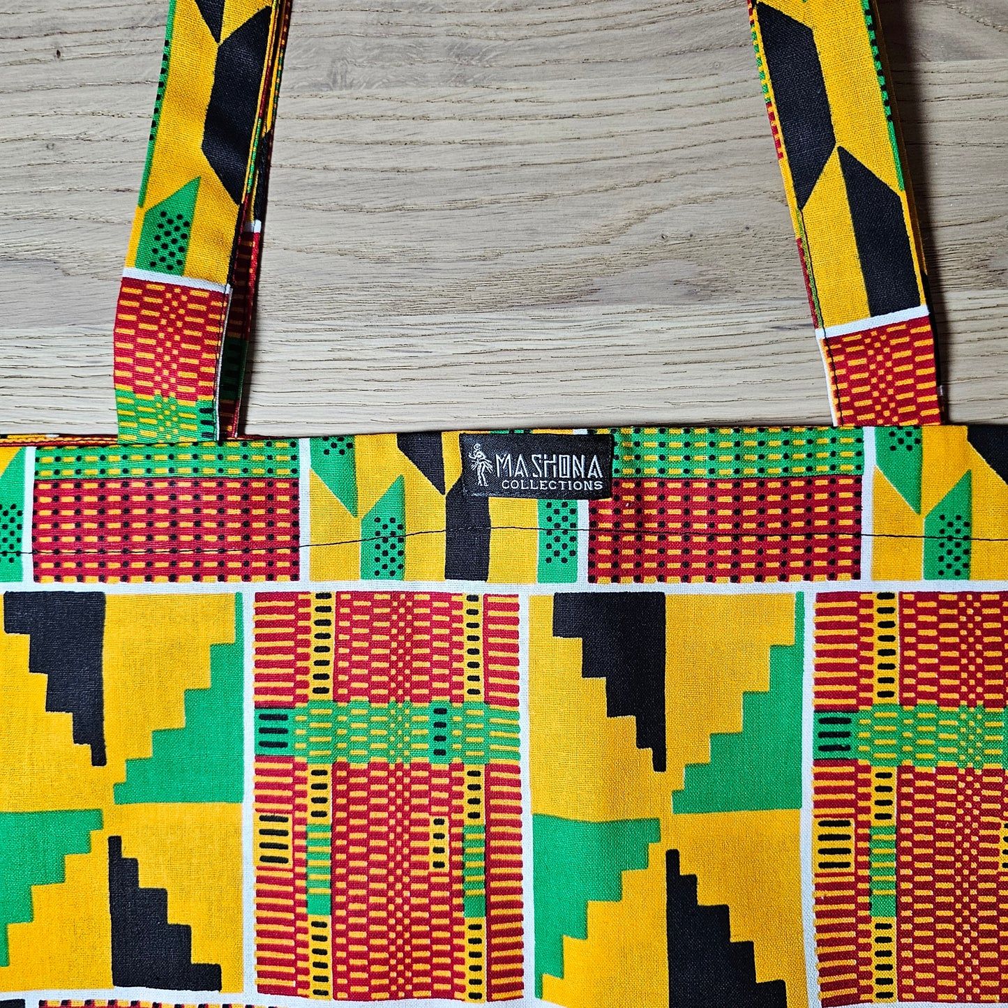 Handmade Tote Bag African Print  | Beach Bag | Shopping Bag