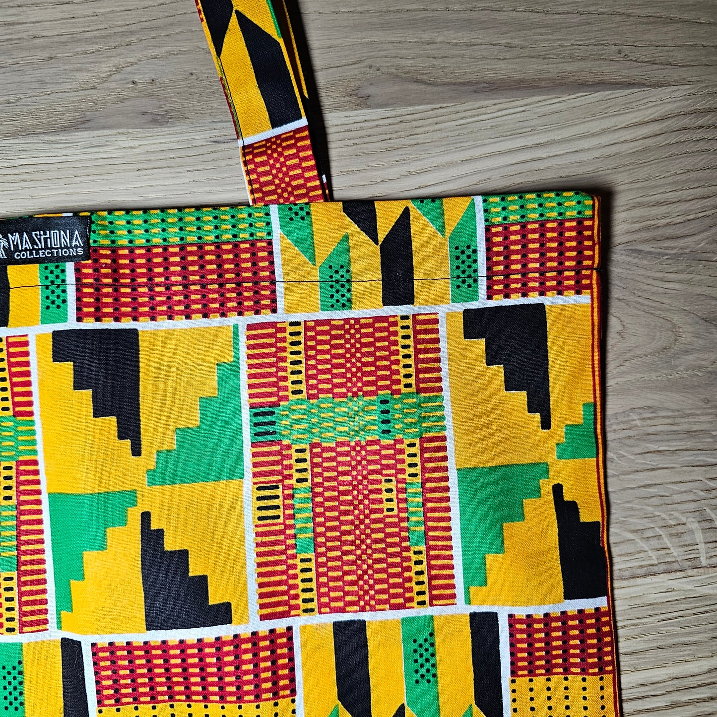 Handmade Tote Bag African Print  | Beach Bag | Shopping Bag