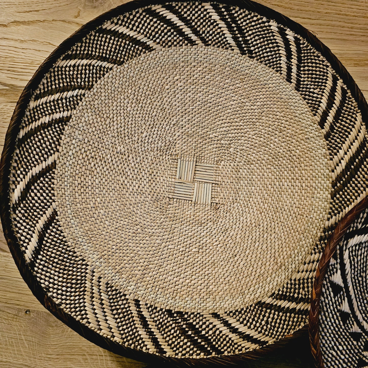 Set of 4 Handmade African Baskets Zimbabwe | Boho Wall Decor | 4C