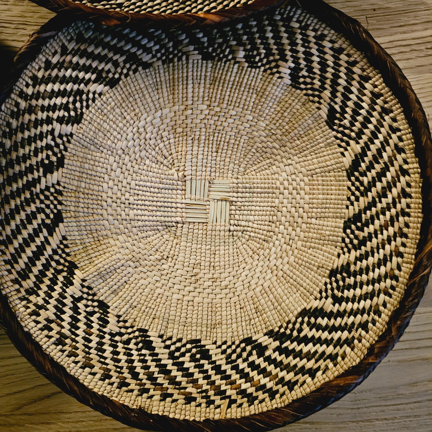 Set of 4 Handmade African Baskets Zimbabwe | Boho Wall Decor | 4C