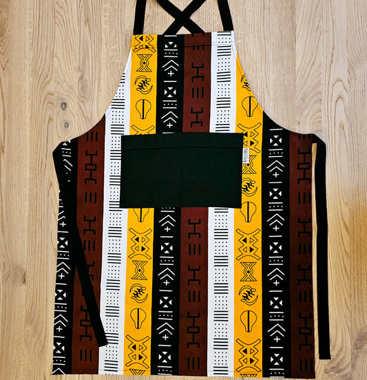 Schort met Afrikaanse tribale etnische print