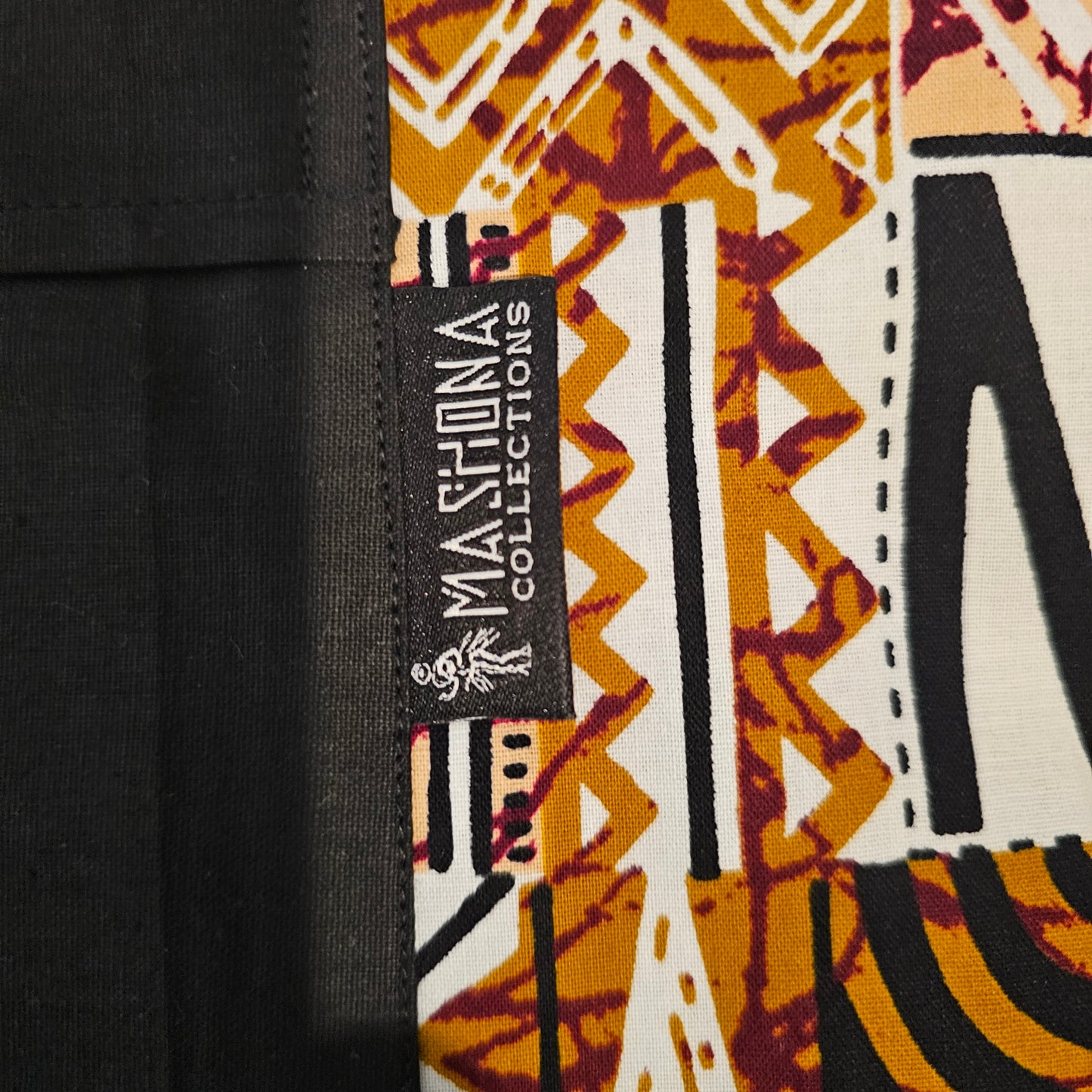 Handmade Apron and Matching Oven Gloves Set | 100% Cotton African Print Fabric