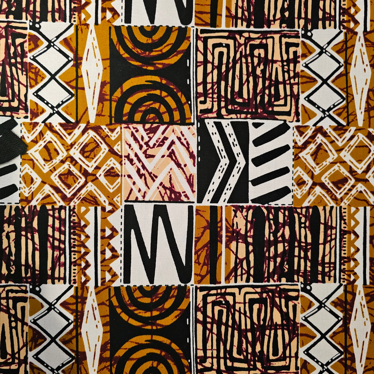 Handmade African Print Apron with Pocket | 100% Cotton Fabric