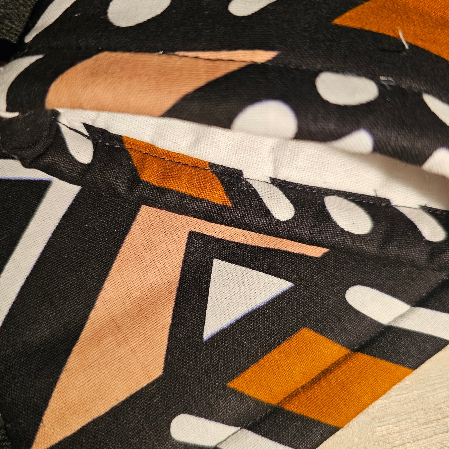 Set of 2 Oven Gloves | Cotton African Print Fabric