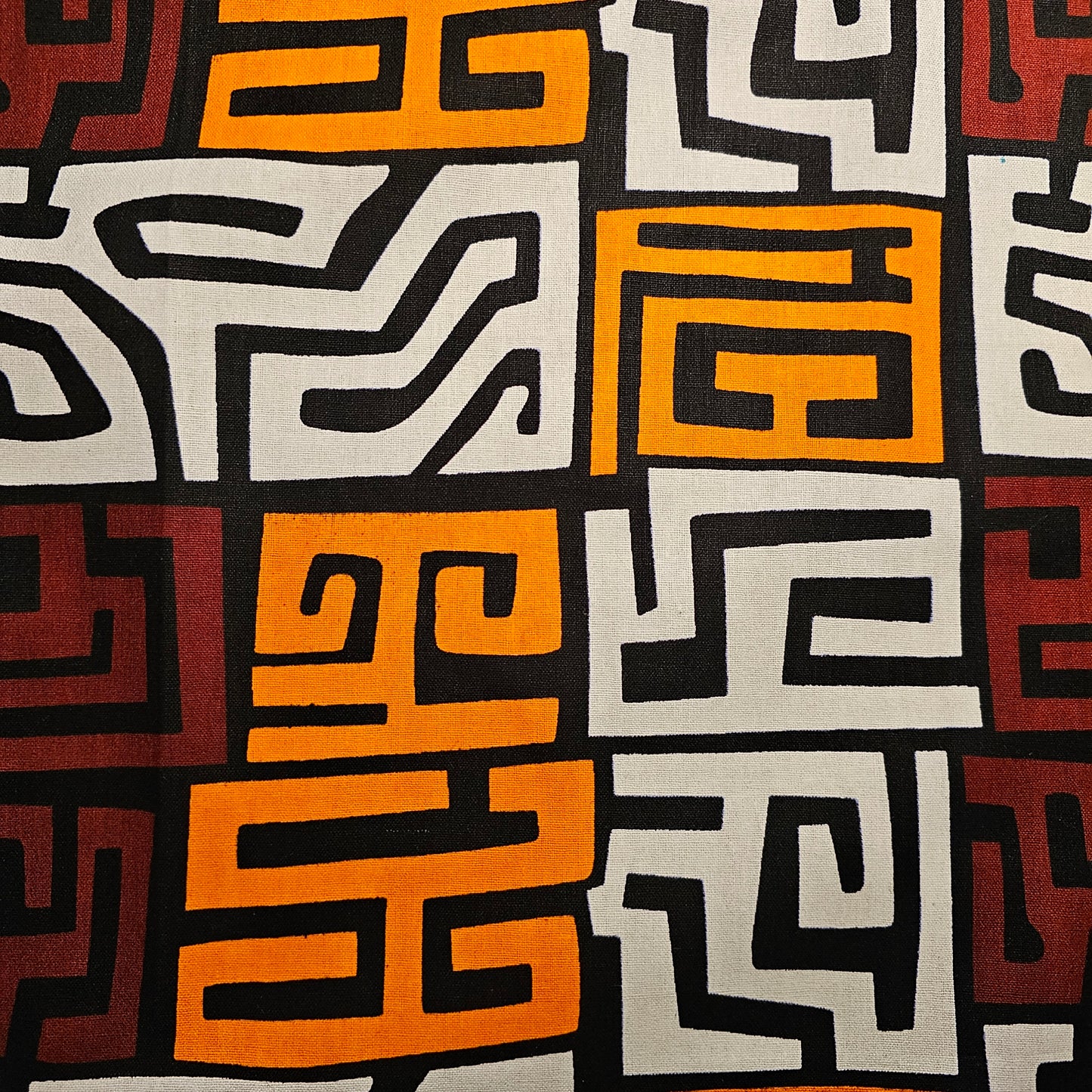 Handmade African Print Apron with Pocket | 100% Cotton Fabric