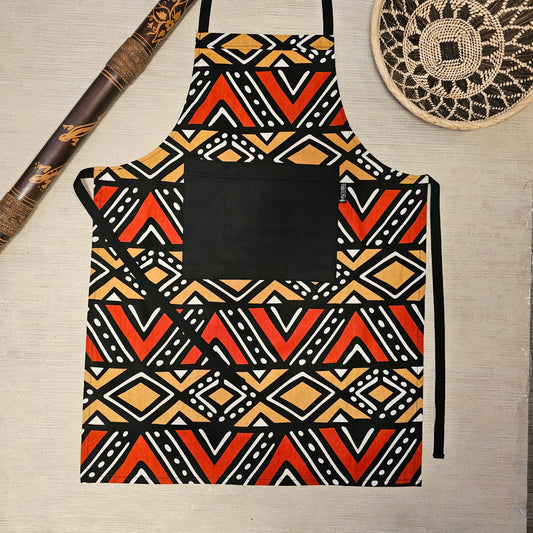 Schort met Afrikaanse tribale etnische print