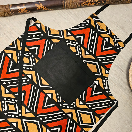 Schort met Afrikaanse tribale etnische print
