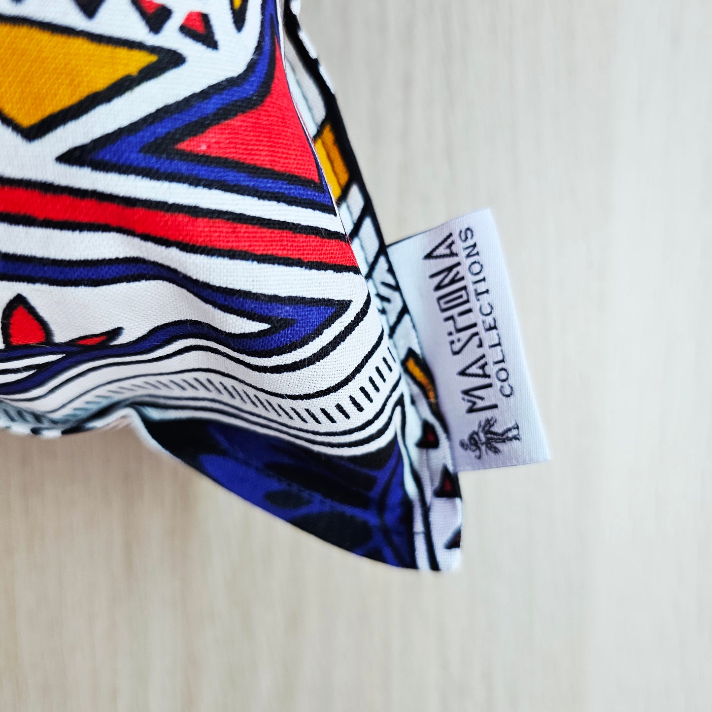 Set of 2 | 4 Cushion Covers |40x40cm | 100% Cotton Wax Ankara Fabric