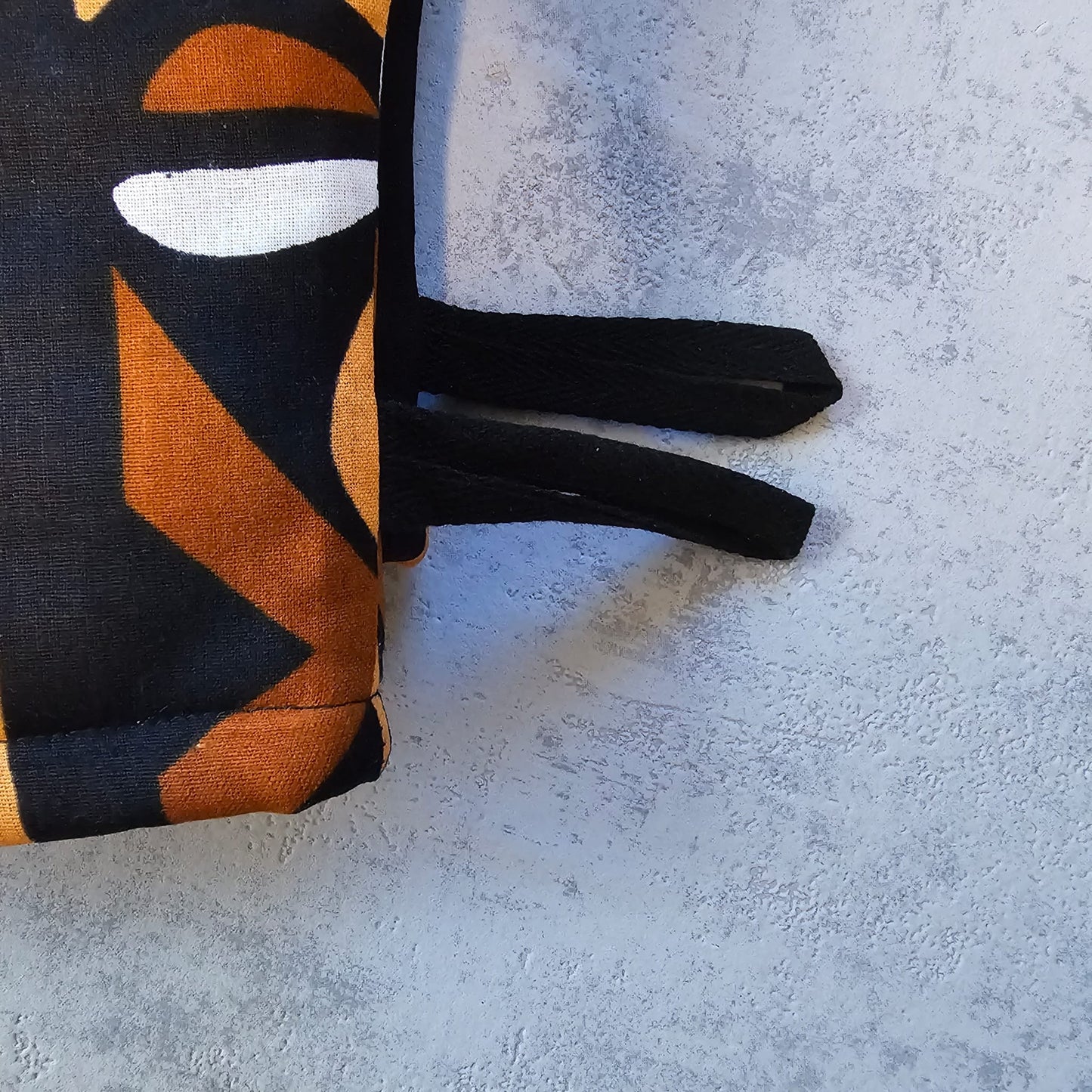 Set of 2 Oven Gloves Handmade "Mudcloth" Bogolan Print Inspired African Print